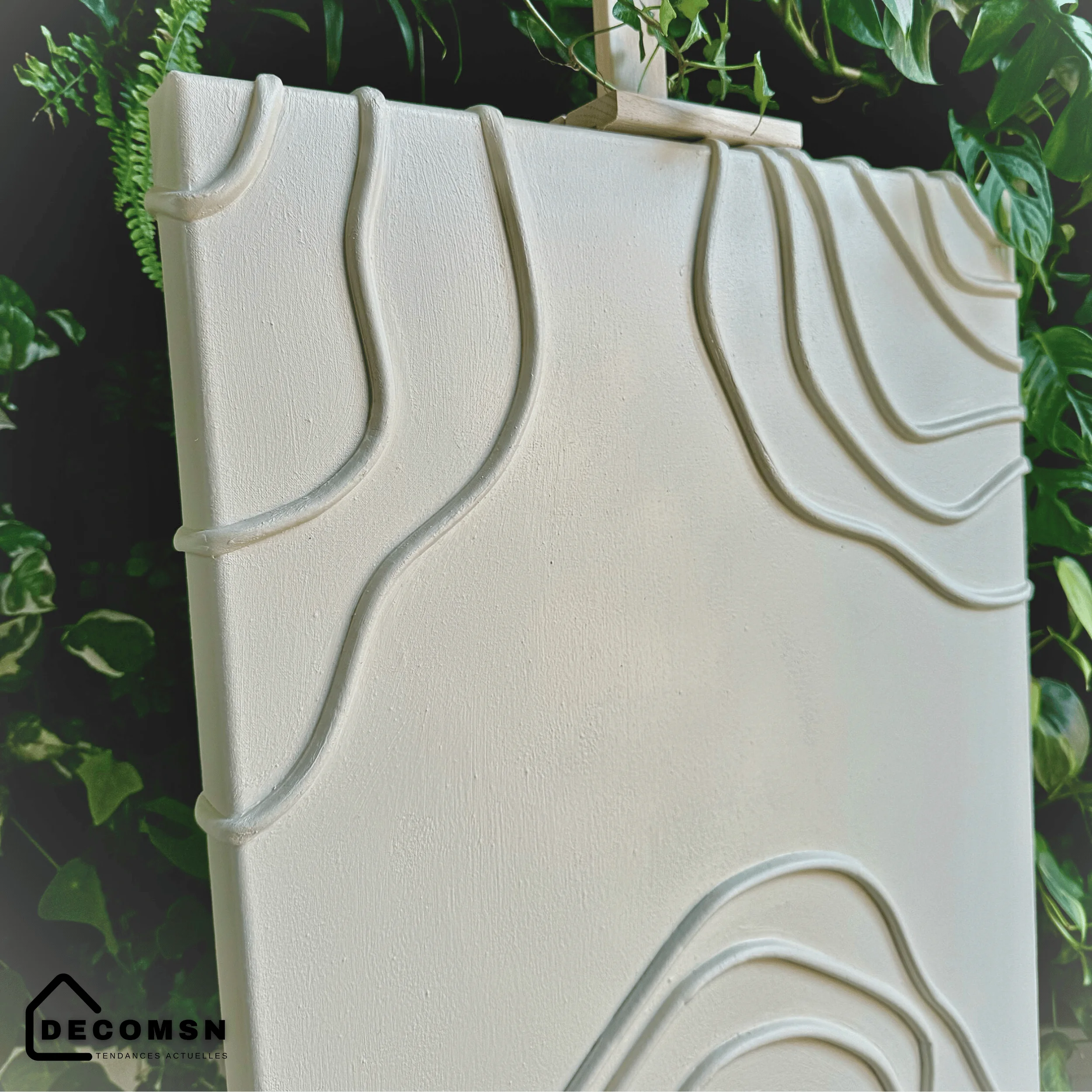 Panneaux muraux 3D aux motifs Organiques