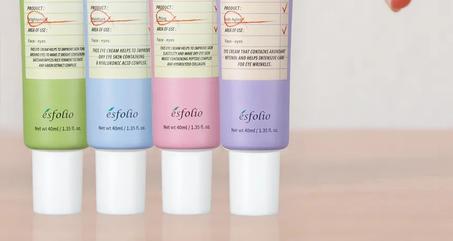 كريم العين من إسفوليو بأربع تركيبات مميزة esfolio  Eye Cream - 4 Types
