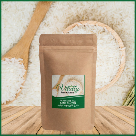 farine de riz sans gluten vitally                                             دقيق الأرز الخالي من الجلوتين