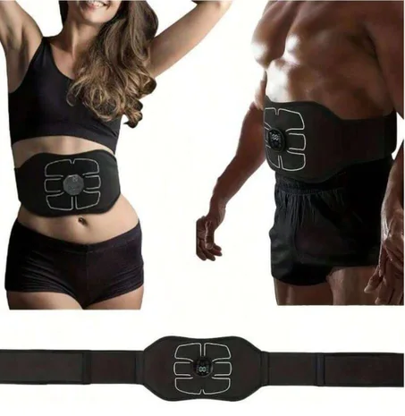 ABS Stimulator - EMS Muscle Stimulator, Portable Abdominal Belt, Ab Machine