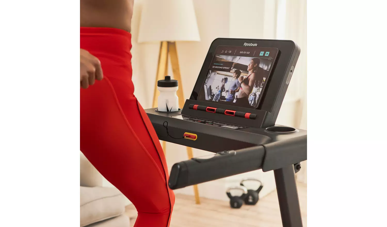 Reebok Jet 100z Folding Treadmill with Connected Fitness