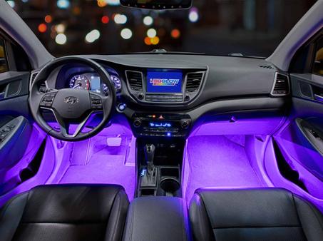 Car interior LED lighting