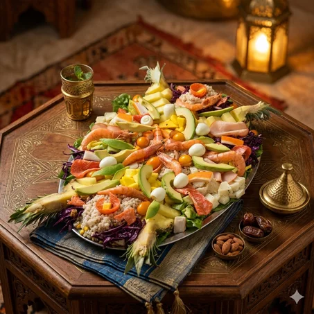 سلاض رويال للمناسبات   -Salade Royale de Prestige