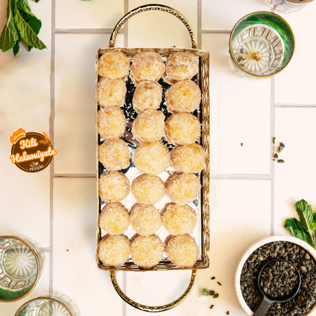 -Gâteau boule de coco fondant-معشوقة الجماهير حلوى ريشبوند