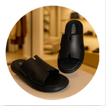 Sandale médical cuir