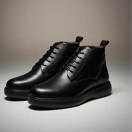 BOTTINE EN CUIR MEDICALE