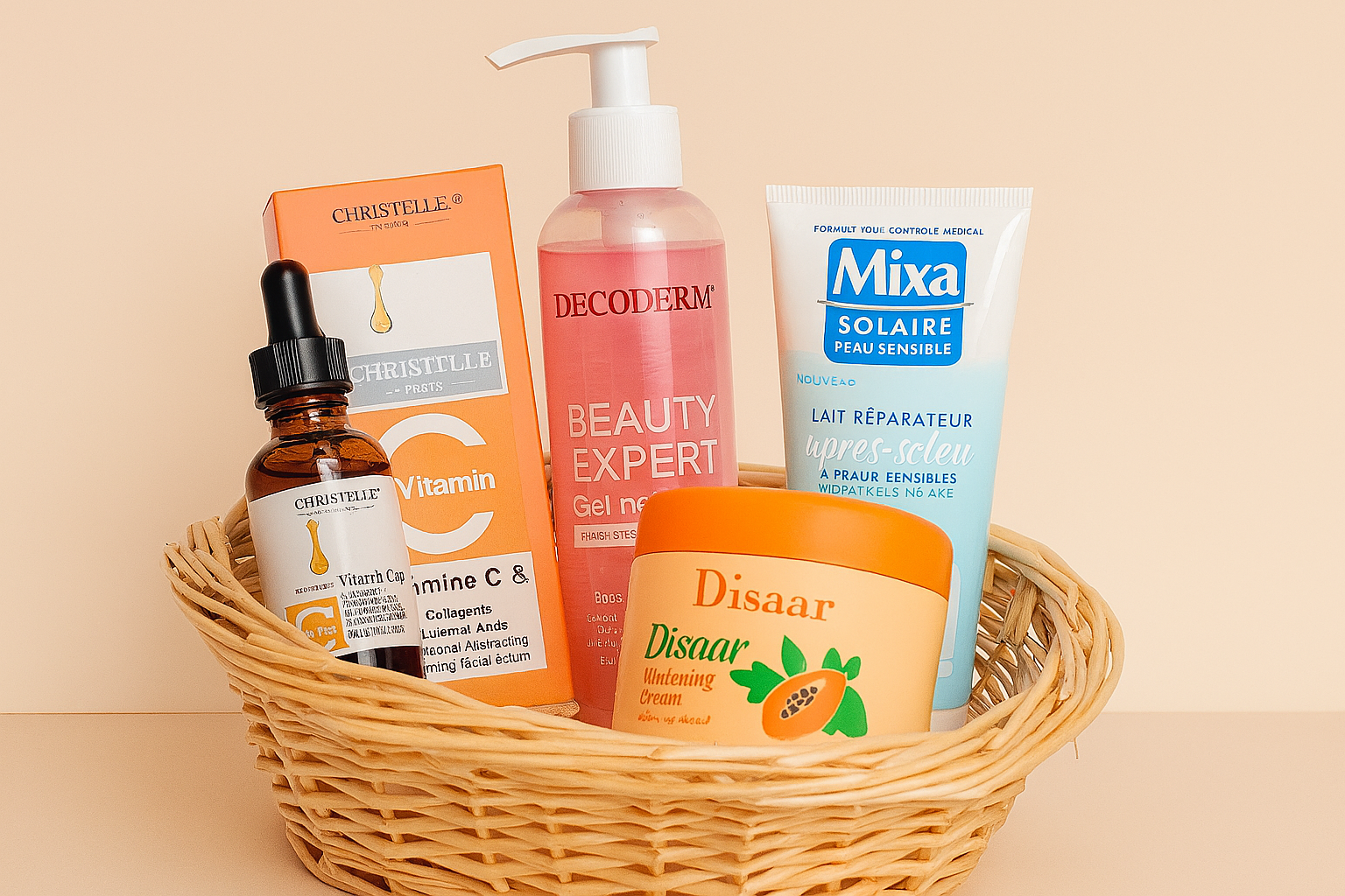 باقة العناية بالبشرة كيلوباترا المغرب😍