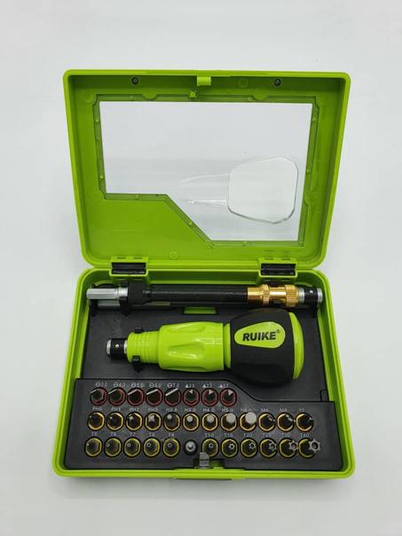 مجموعة رؤوس البراغي 34 قطعة