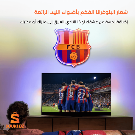 شعار البلوغرانا الفخم بأضواء الليد الرائعة