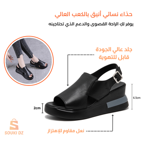 حذاء نسائي أنيق بالكعب العالي