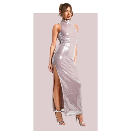Robe Longue - Rose clair