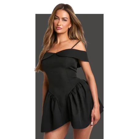 Robe Patineuse - Noir