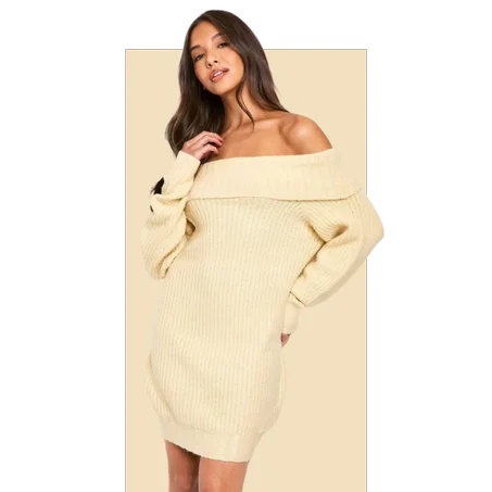 Robe pull -Beige
