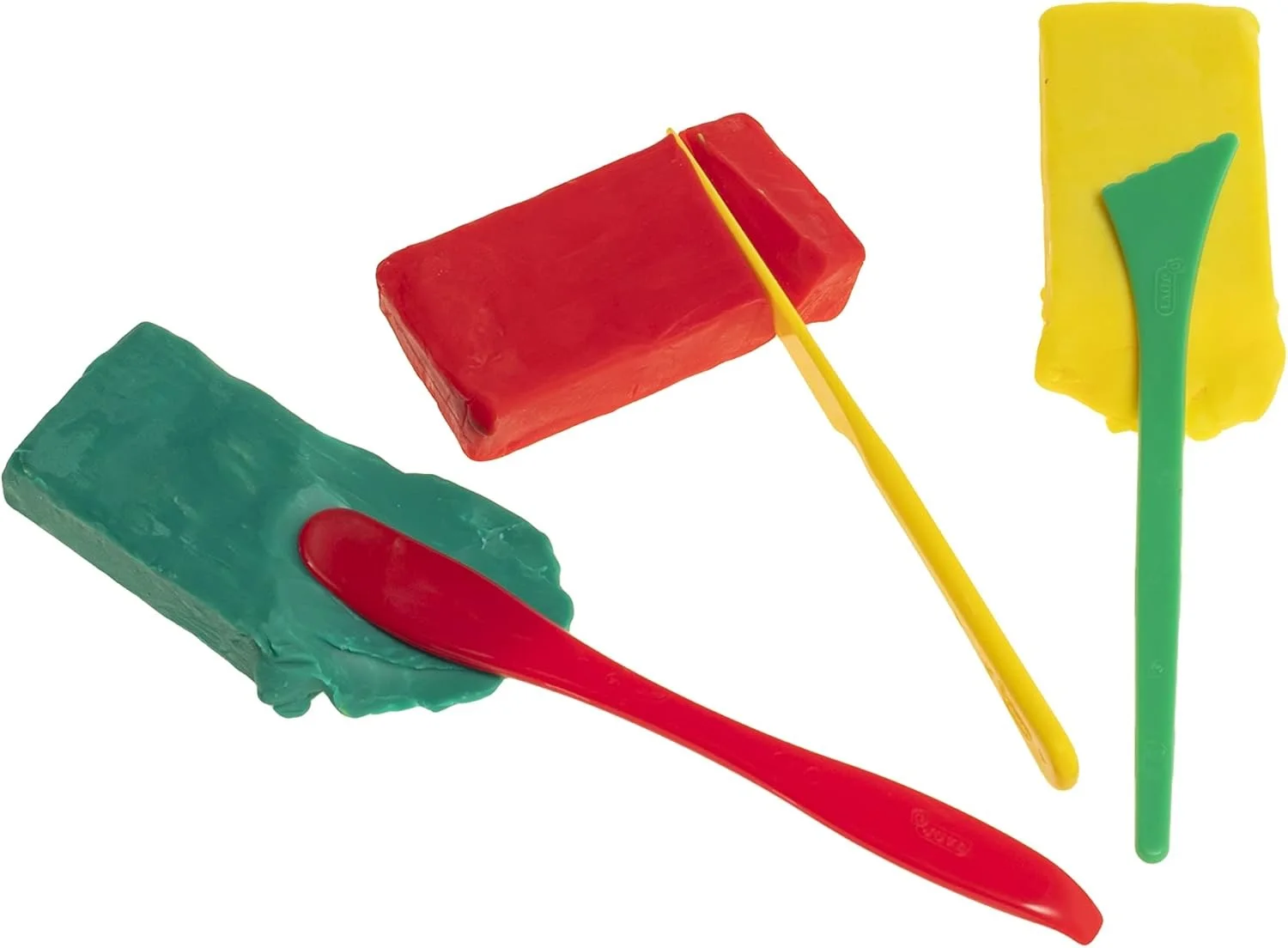 Seau 6 pâtes à modeler colorées+ accessoires