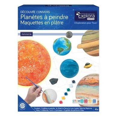 Kit Astronomie – Planètes à Peindre