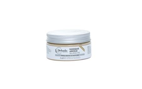 Debada Masque argile blanche peau sèche à normale - 150gr