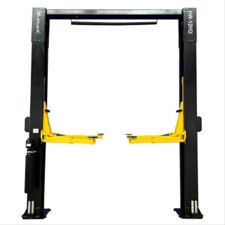 APlusLift 12,000LB 2-Post Overhead Single Release Direct Drive Car Lift with 3 Year Warranty – HW-12HD