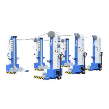 iDEAL MSC-13K-B-678 Mobile Column Lift, Six Column Set, 78,000 lbs.