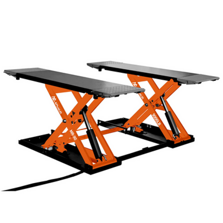 APlusLift 9,000LB Mid-Rise Scissor Lift with Electrical Release – SL-MR90XLT