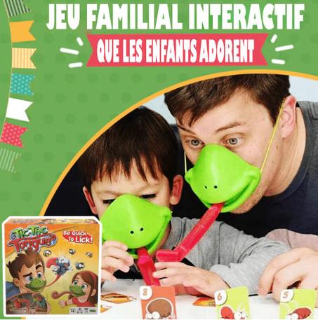 Jeu de cartes en langue de lézard l TIC TAC®