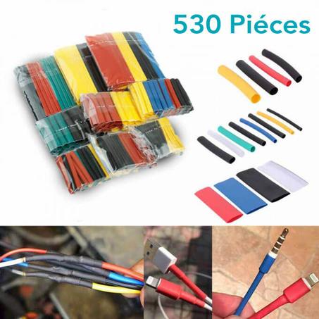 Tubes thermorétractables résistants à l'isolation