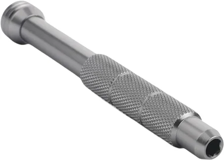 Destornillador multifuncional Mango hexagonal Mango cómodo Destornillador Bit Holder Reparación Herramienta de mano Aleación de aluminio