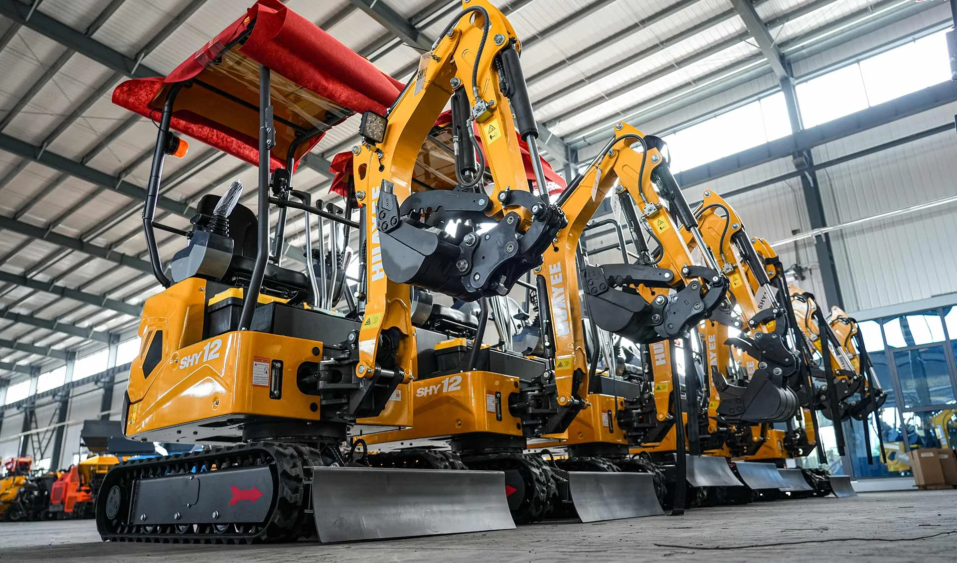 Mini excavators