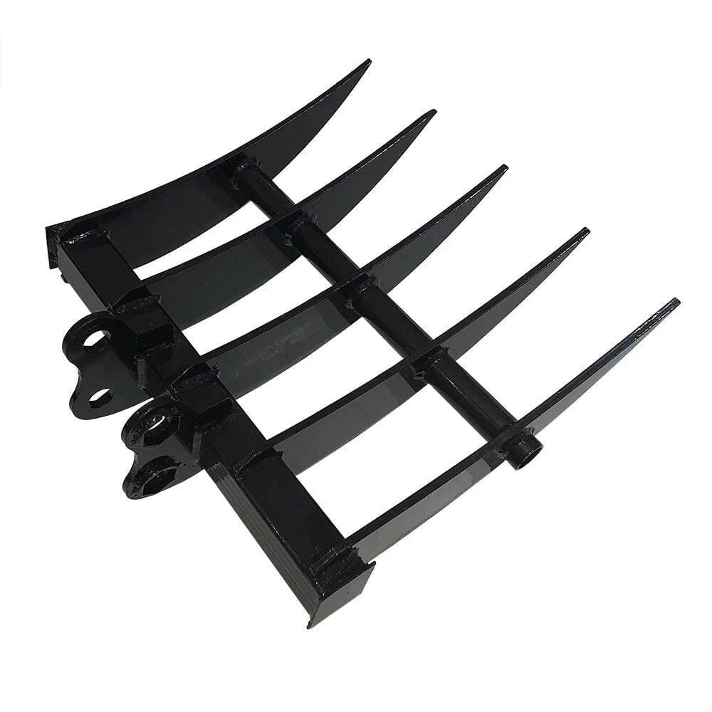 20″ Rake for 1 ton mini excavator | AGT-12EX-PZ20