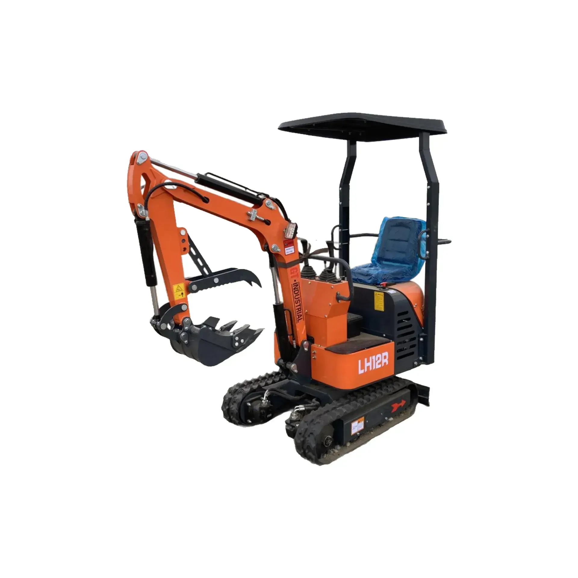 AGT Rato 1-Ton Mini Excavator – 13.5 HP Gasoline Engine by Bidadoo