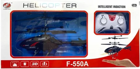 يتم التحكم بالطائرة هليتركوب لاسلكيًا عن بعد