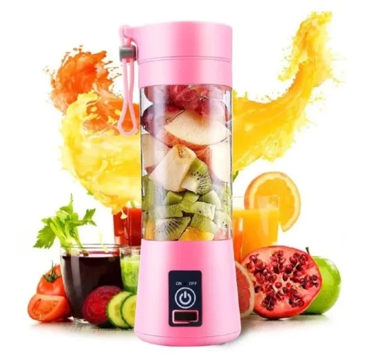 Electronic Mini 380ml Blender Mixer Cup USB Rechargeable