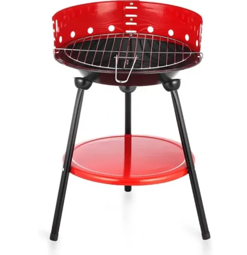 barbecue tent Carbon portable metal structure 2 heights with legs grill Zincada Inox