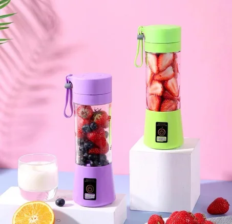 Electronic Mini 380ml Blender Mixer Cup USB Rechargeable
