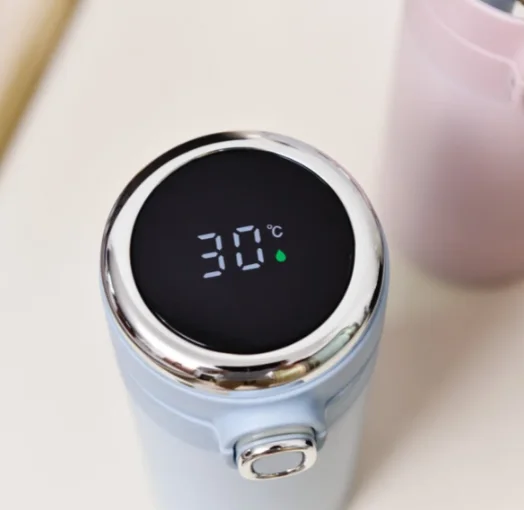 LED Temperature 420ml Double Stainless Steel Thermos