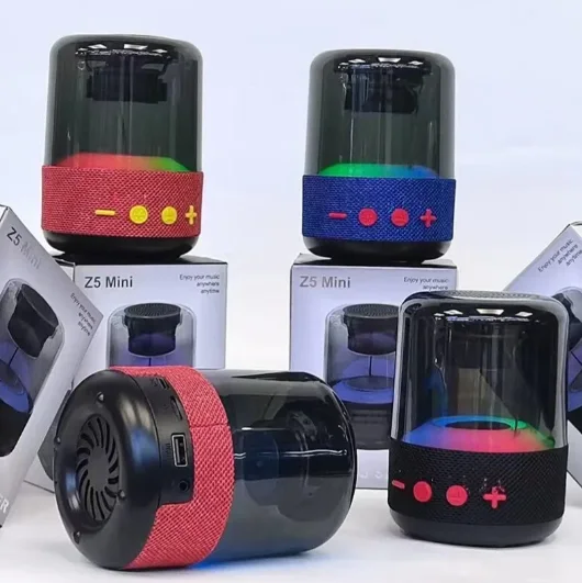 Wireless Bluetooth Speaker, Mini Odoren Steel Glass, Portable, Subwoofer