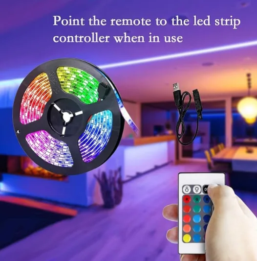 12V LED Light Strip RGB - 5 meters