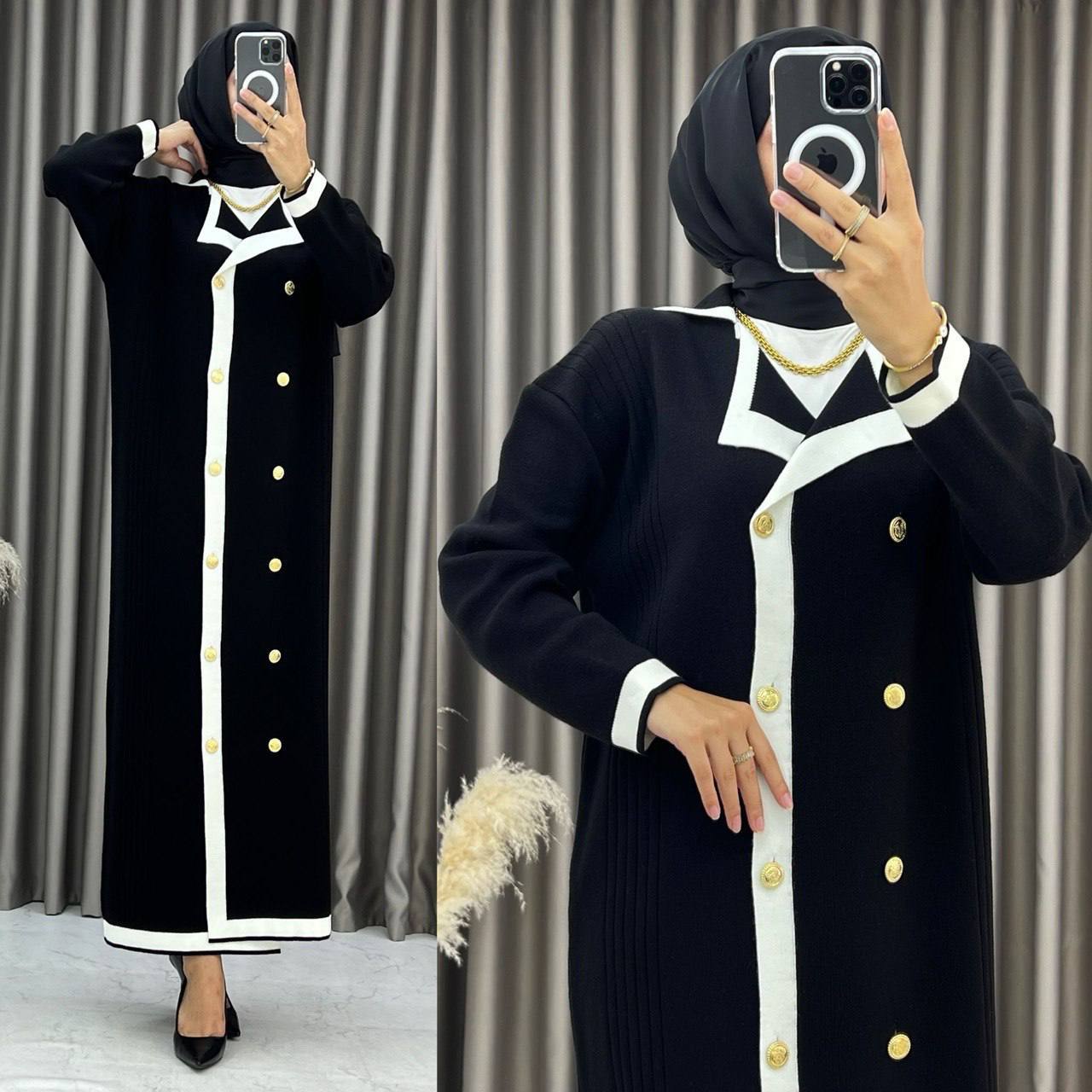 فستان أناقة تركية راقية – تصميم يعكس ثقتكِ وتميزكِ