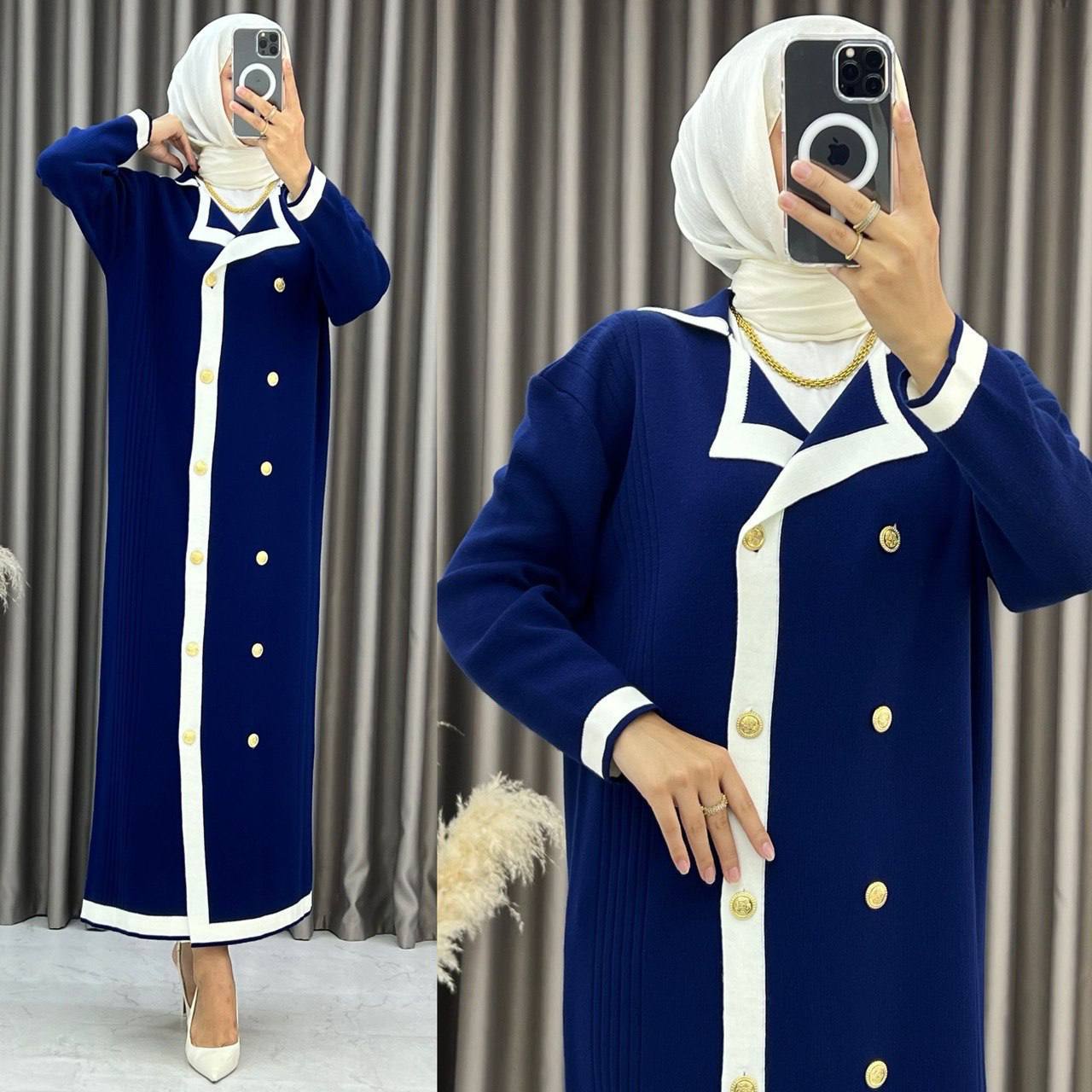 فستان أناقة تركية راقية – تصميم يعكس ثقتكِ وتميزكِ