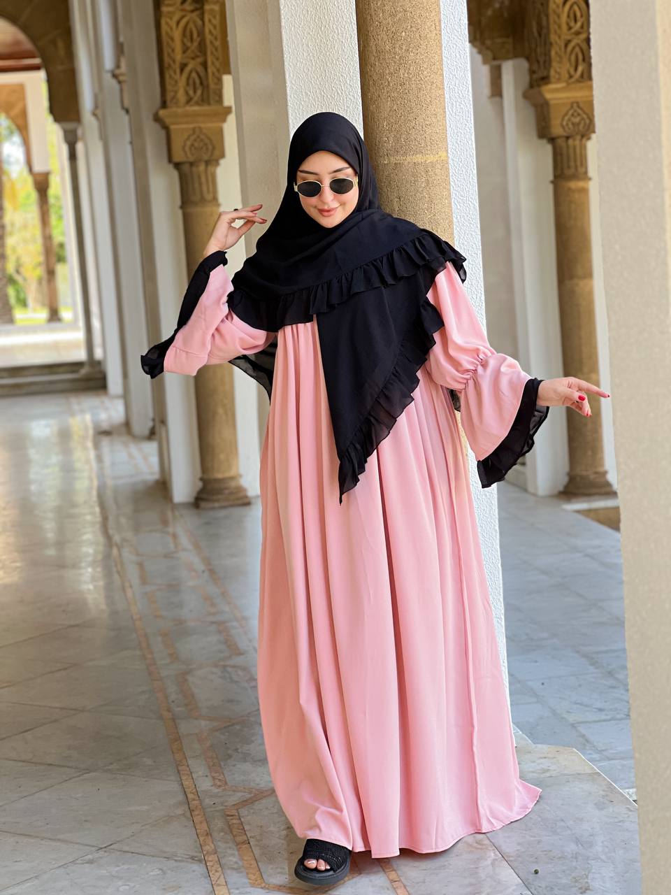 عباية تركية أنيقة مستوردة من تركيا