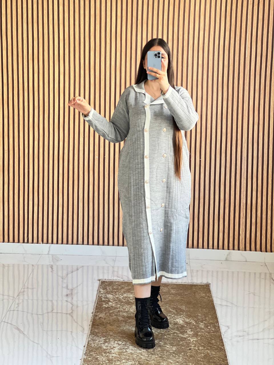 فستان أناقة تركية راقية – تصميم يعكس ثقتكِ وتميزكِ