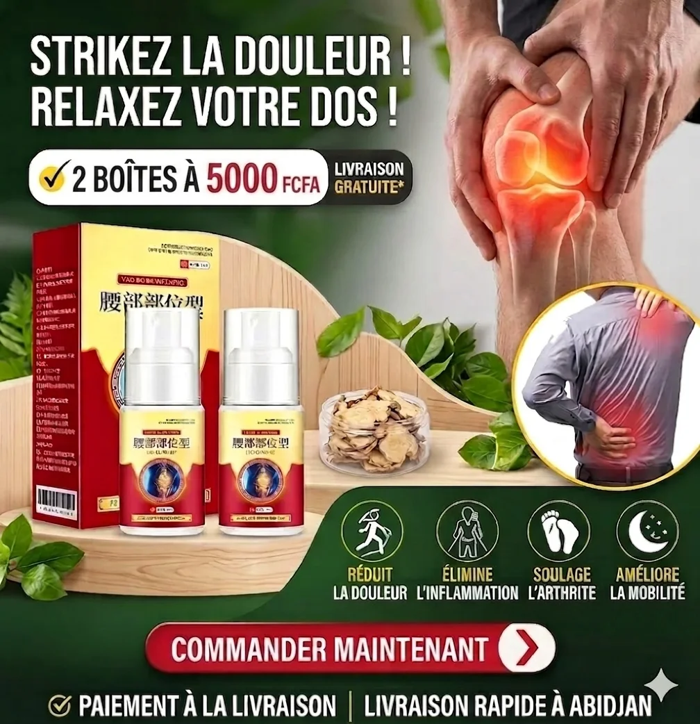 2 Kits de Traitement Articulaire Révolutionnaire - Soulagement Immédiat