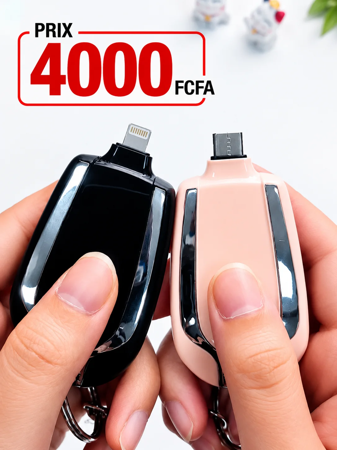 Mini Power Bank - Batterie de Secours Ultra Portable.
