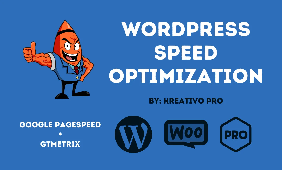 I will speed up wordpress website for google pagespeed insights