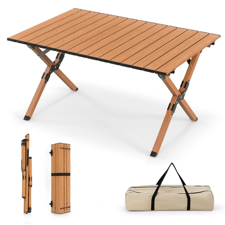طاولة نزهة قابلة للطي GOPLUS Table de Camping