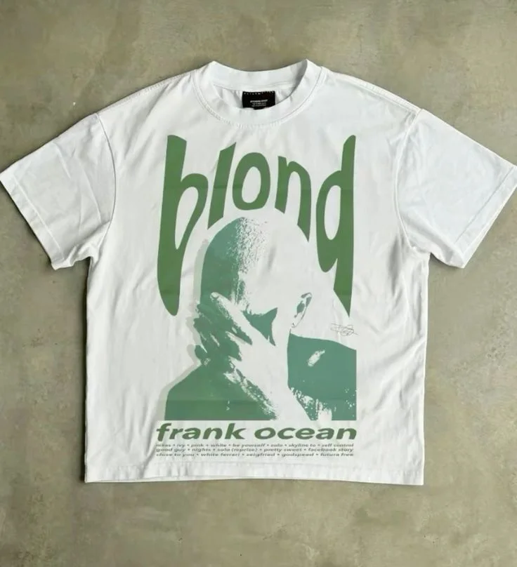 blond tshirt
