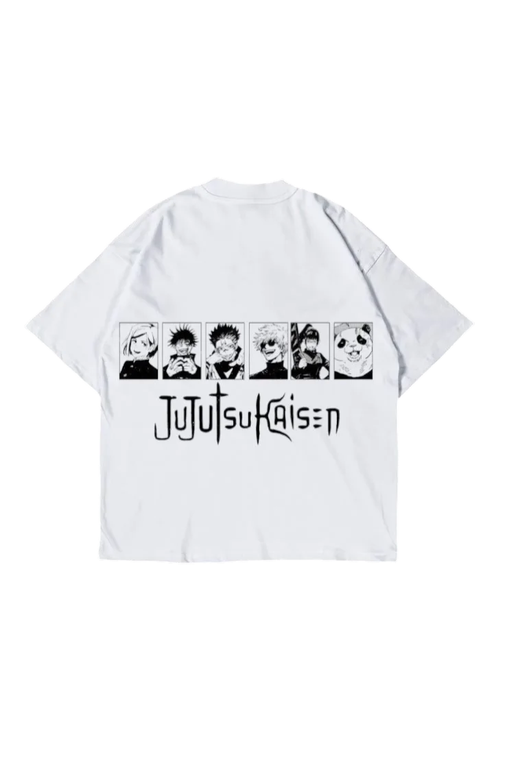 Jujutsu kissan oversized tshirt