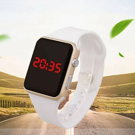 ساعة رقمية LED