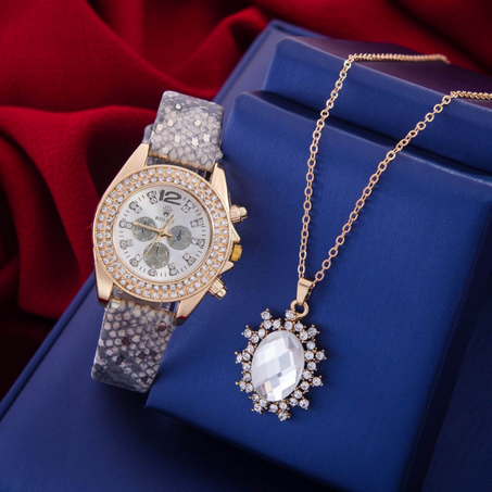 ساعة ROLEX + سلسلة أنيقة بالمجان