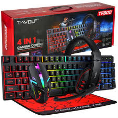 4-in-1 Pro Gaming Combo حزمة الجيمنج 4 في 1