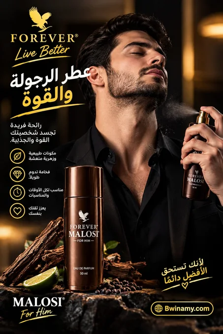 عطر فوريفر مالوسي الفاخر للرجال   - Forever Malosi For Him